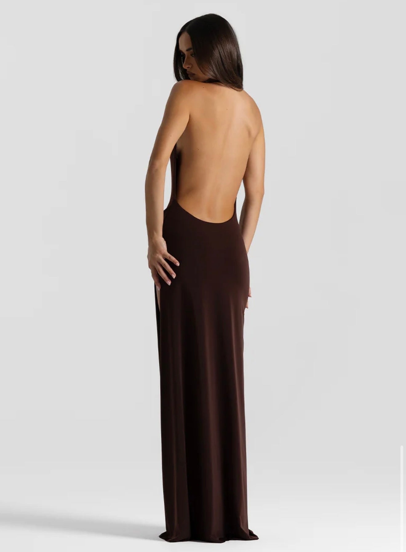 Natalie Rolt Winona Gown Espresso
