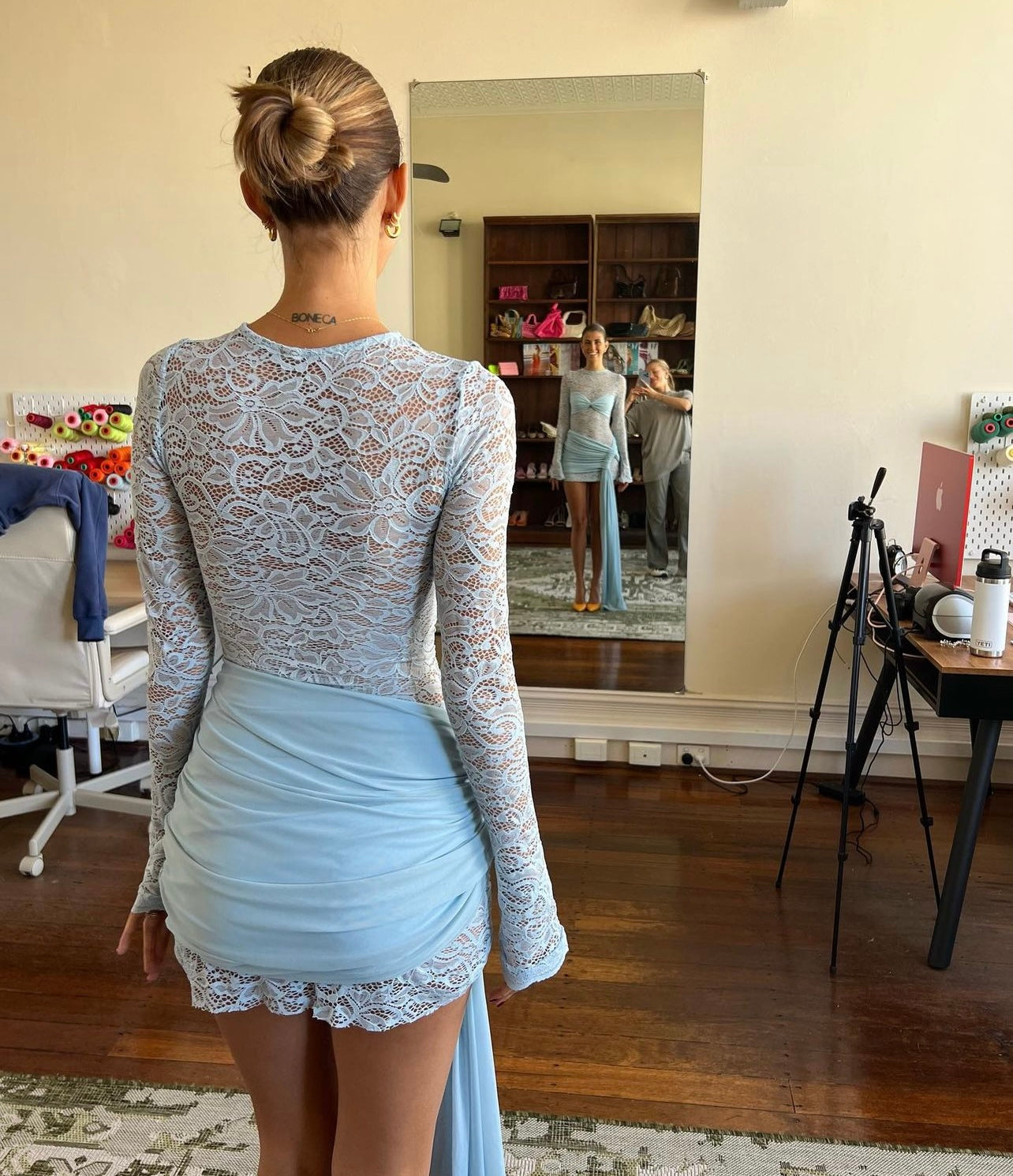 Deconduarte Oritga mini dress