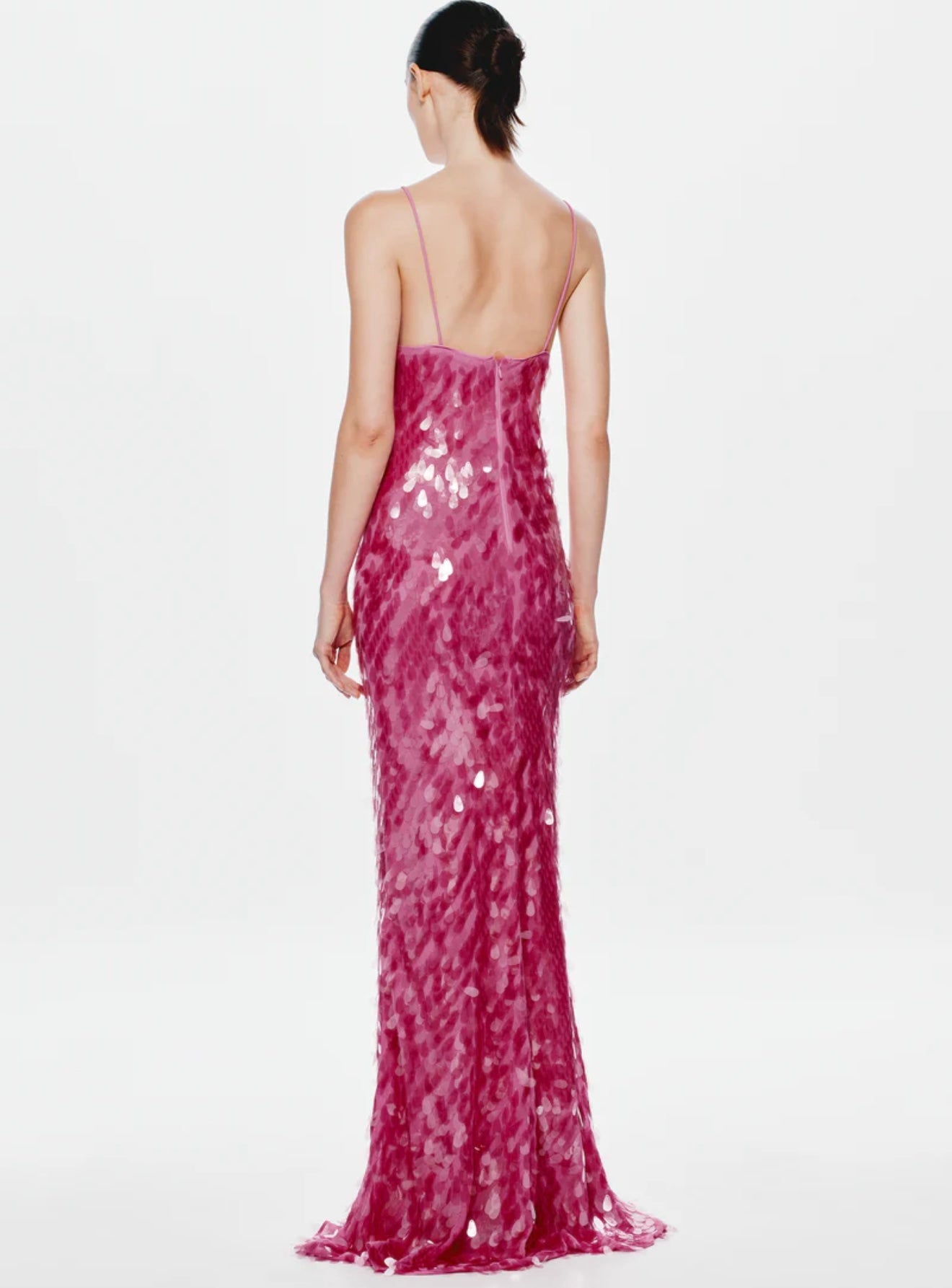 Misha Sapphire sequin dress
