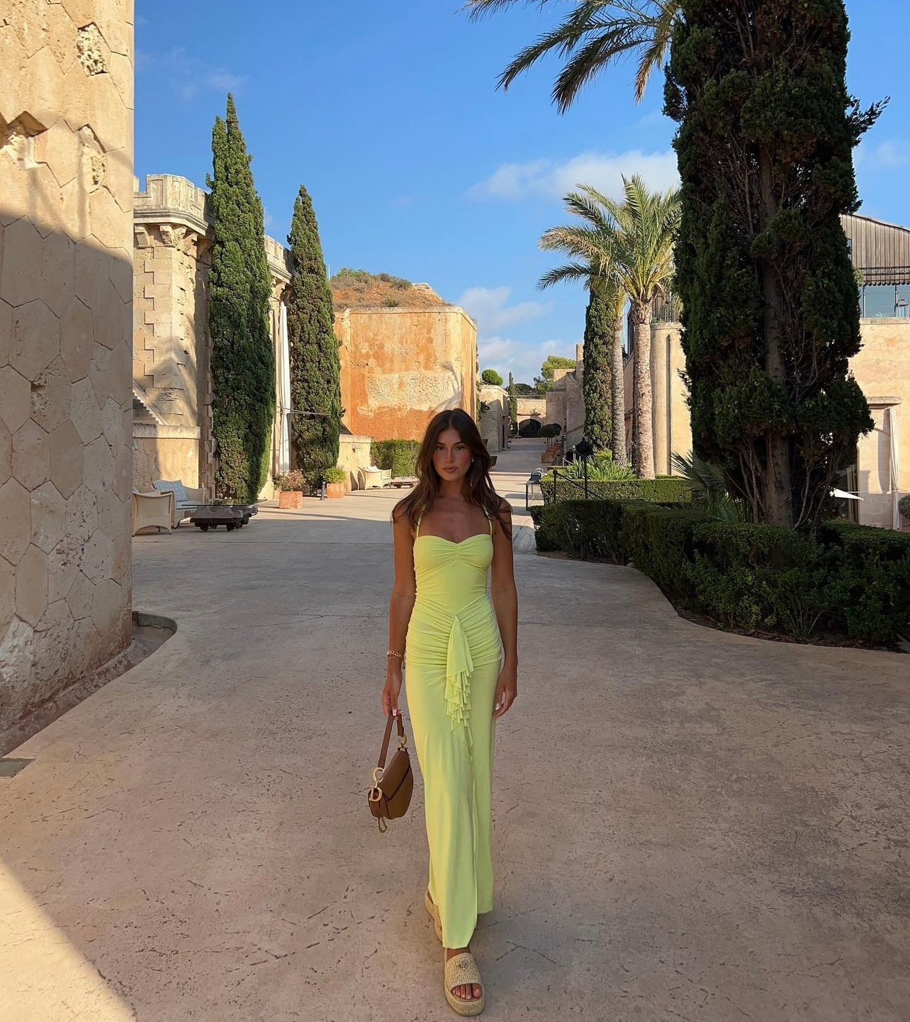 Natalie Rolt Shontae gown citron
