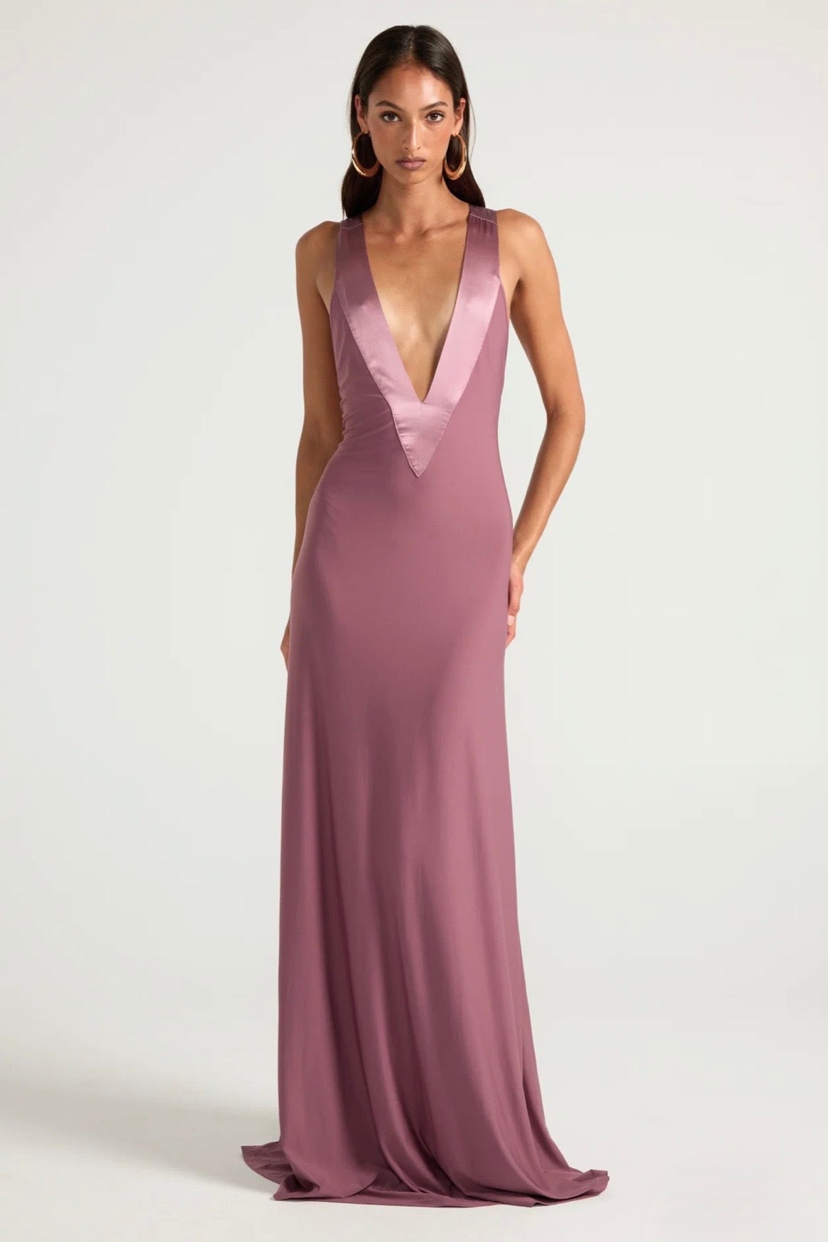 Ance Gria Rosa Gown Mauve