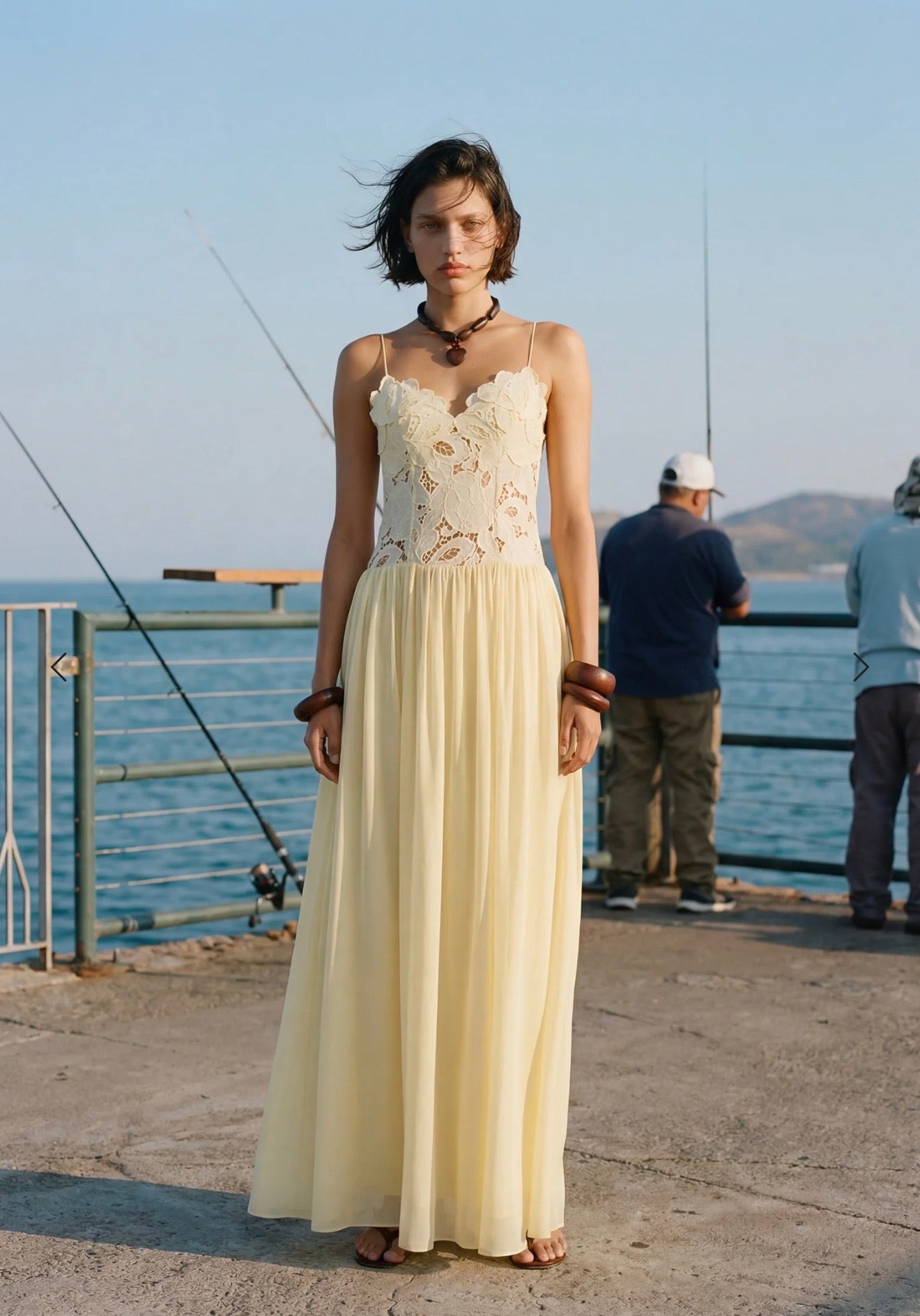 hansen & gretel akacia maxi dress in cream empress Hansen & Gretel Stephanie Maxi Dress Butter – hireempireaustralia.com