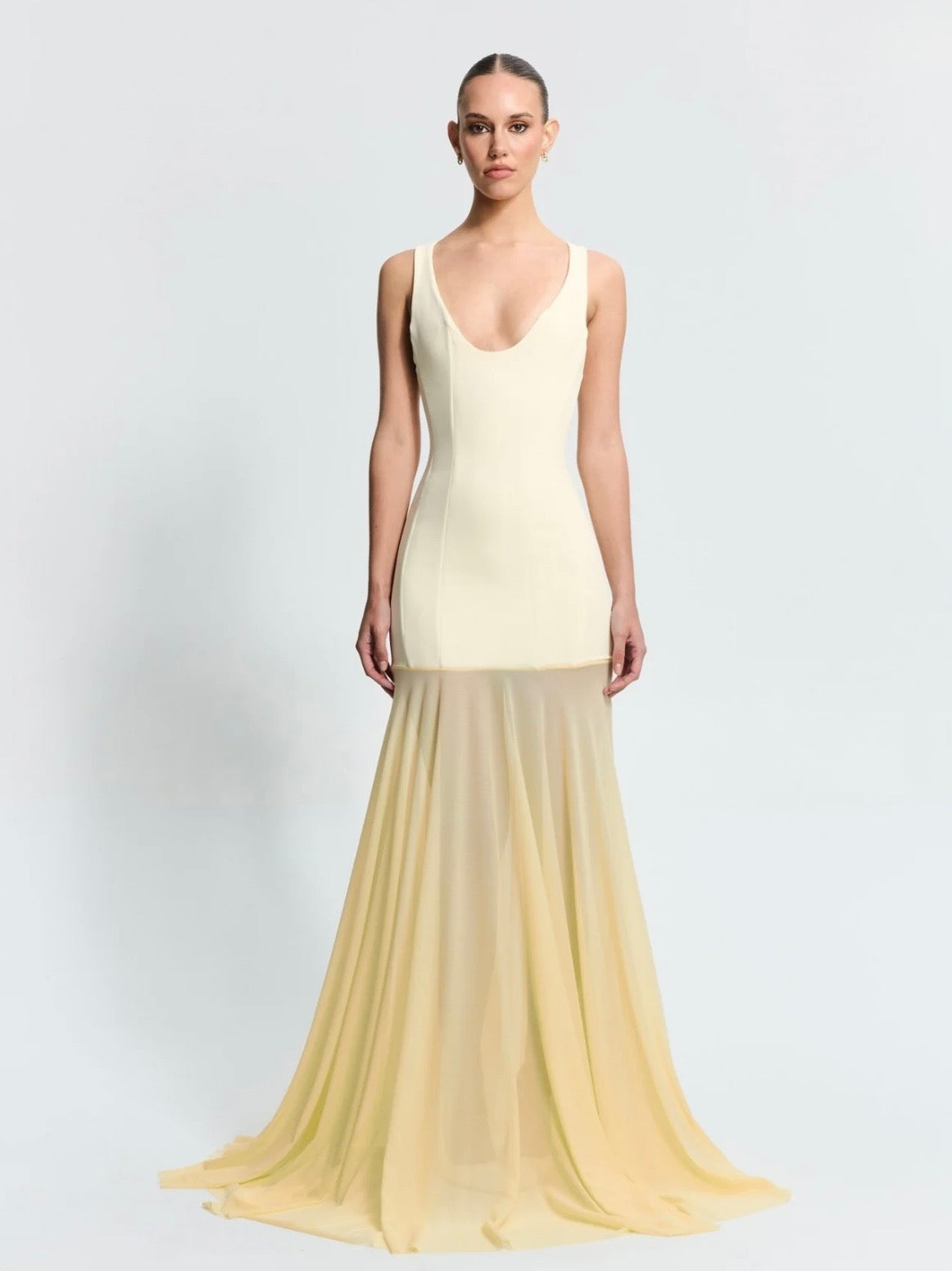 Effie Kats Odessa Gown Lemon