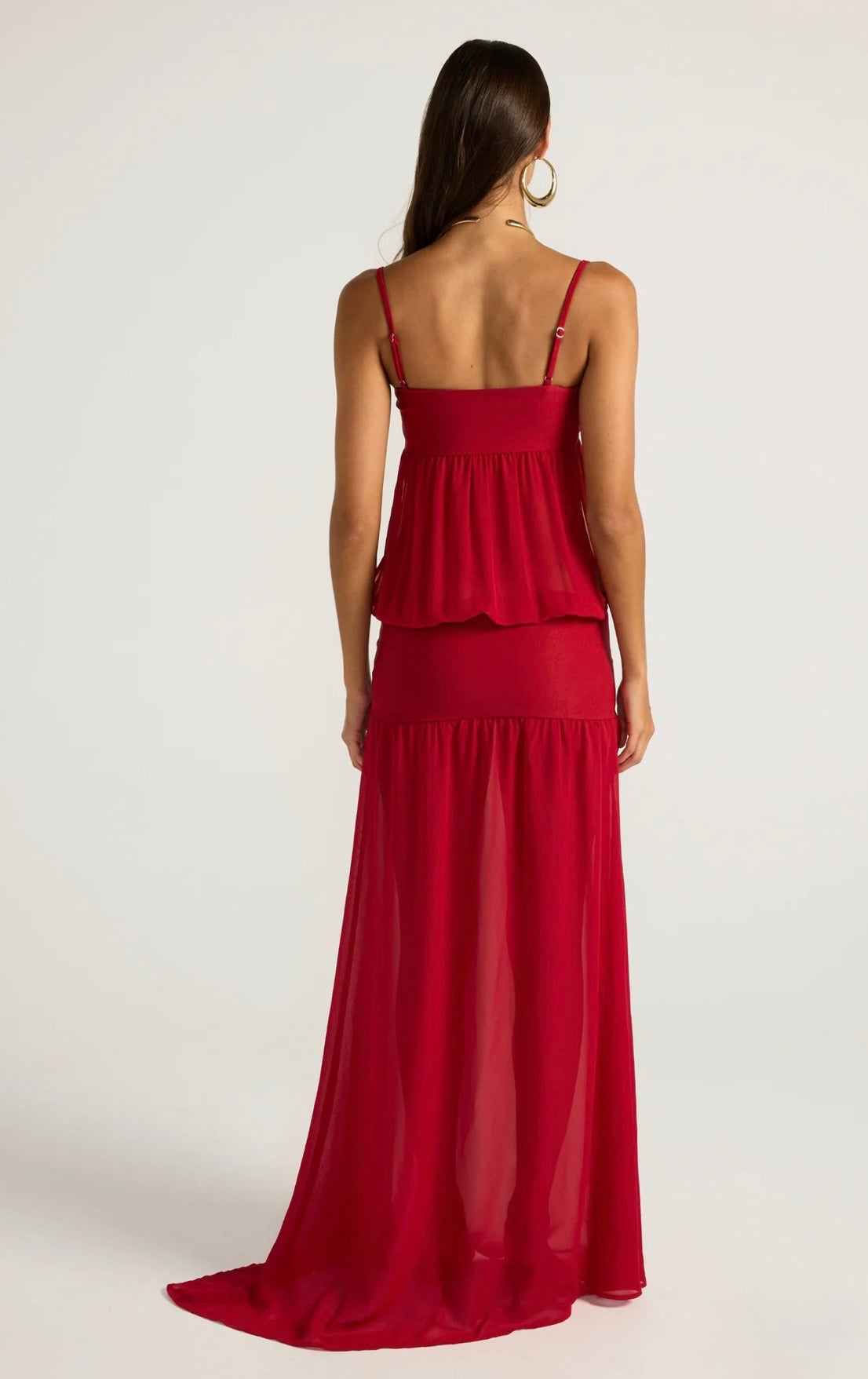 Ance Gria Romeo Gown Cherry Red