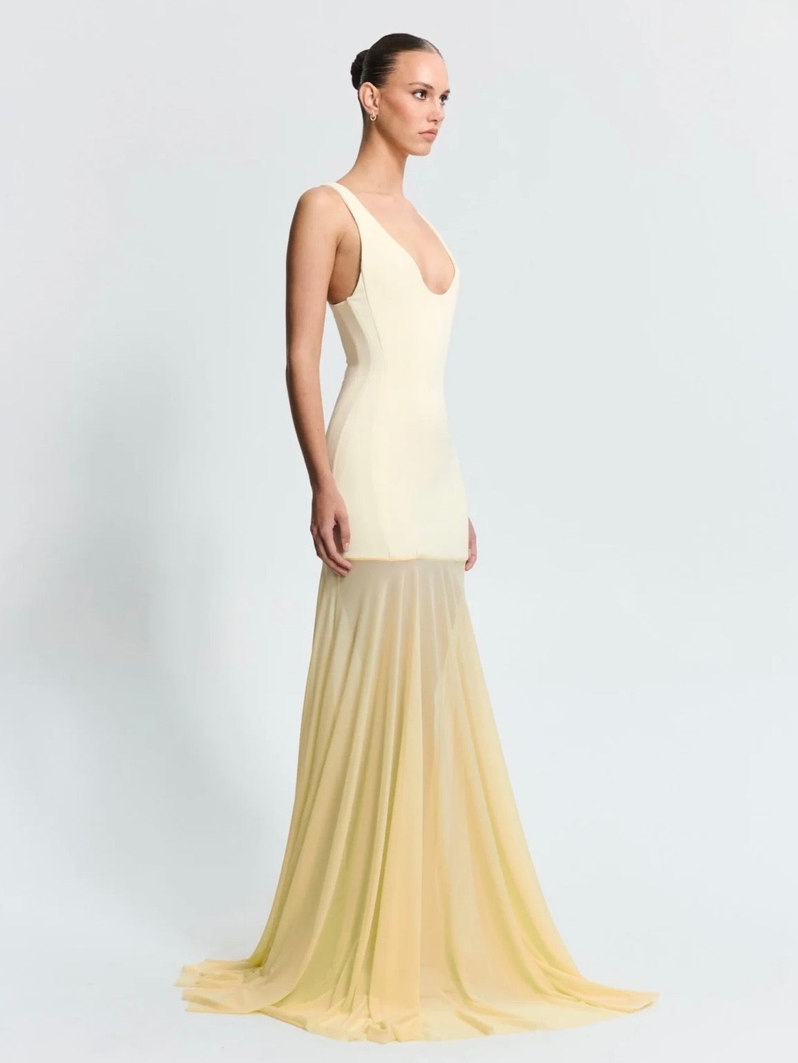 Effie Kats Odessa Gown Lemon