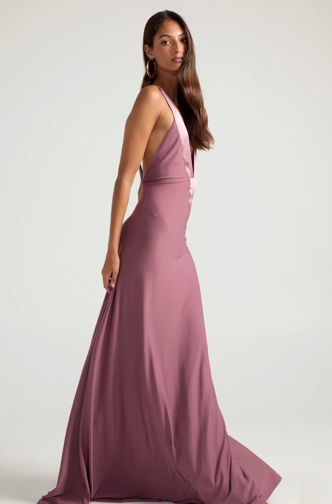 Ance Gria Rosa Gown Mauve