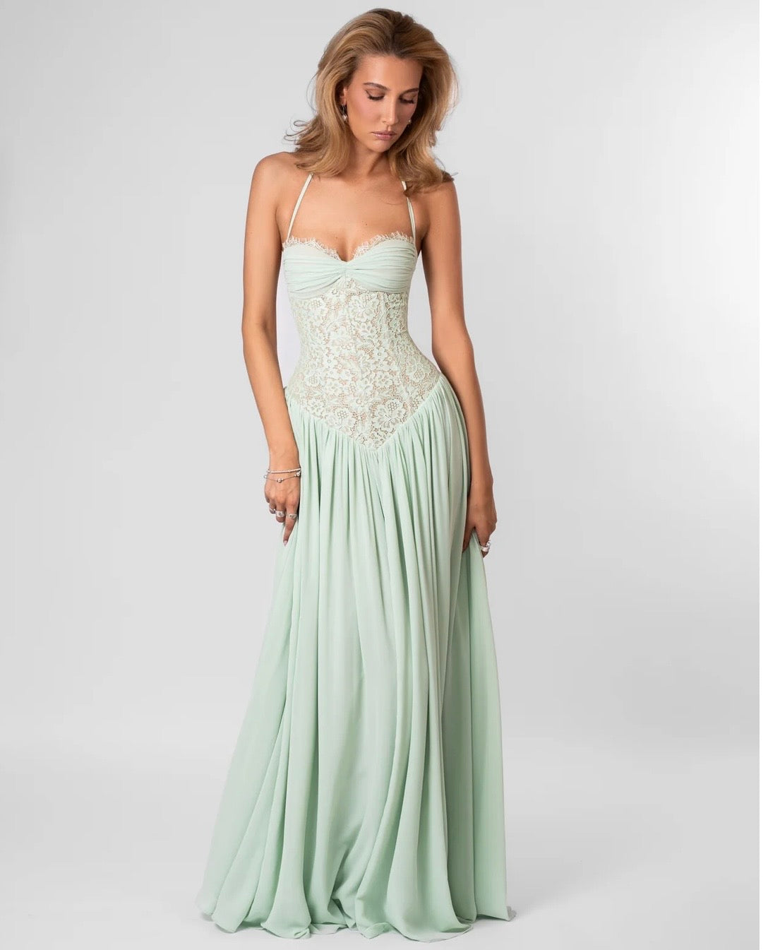 Fenity Faye Dress Mint
