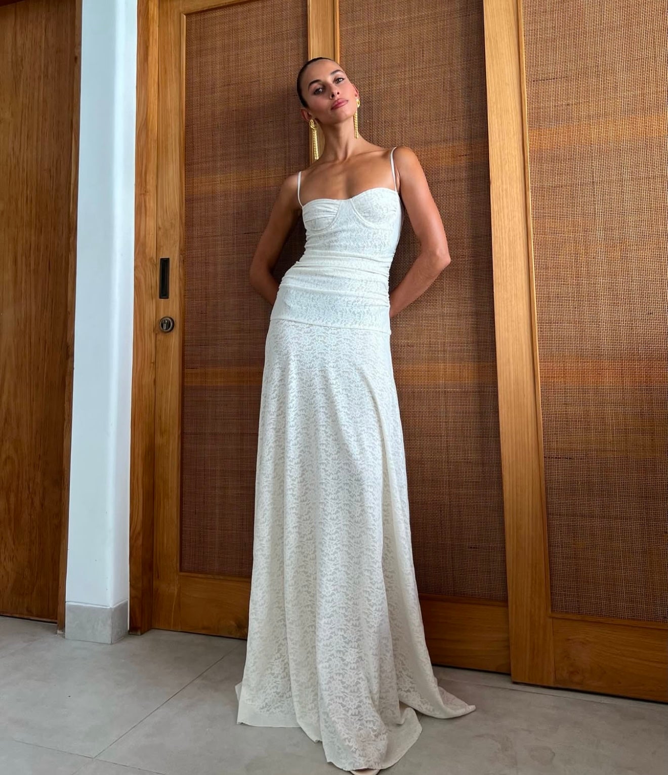 Camilla Marc Camille lace maxi dress