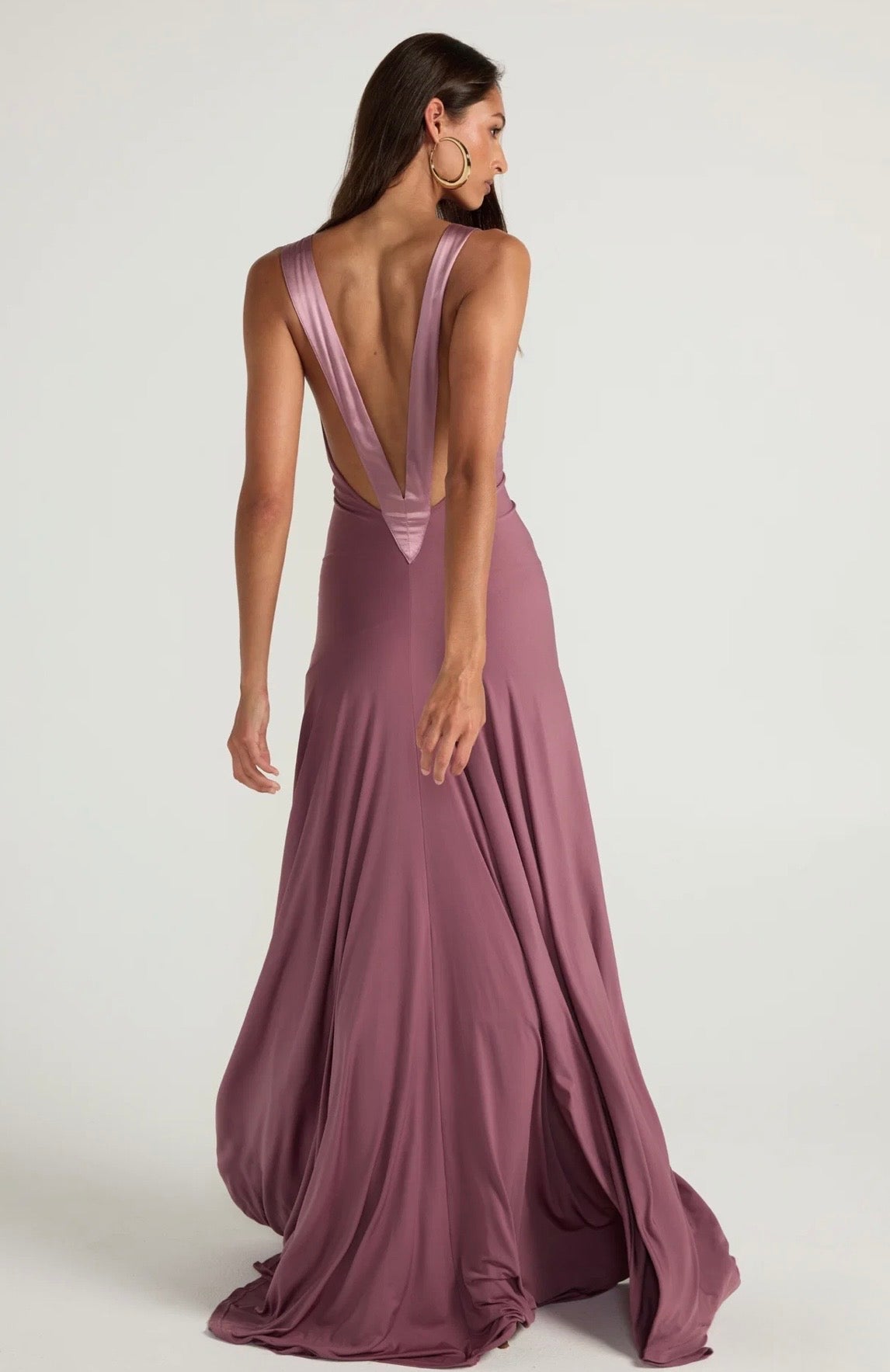 Ance Gria Rosa Gown Mauve
