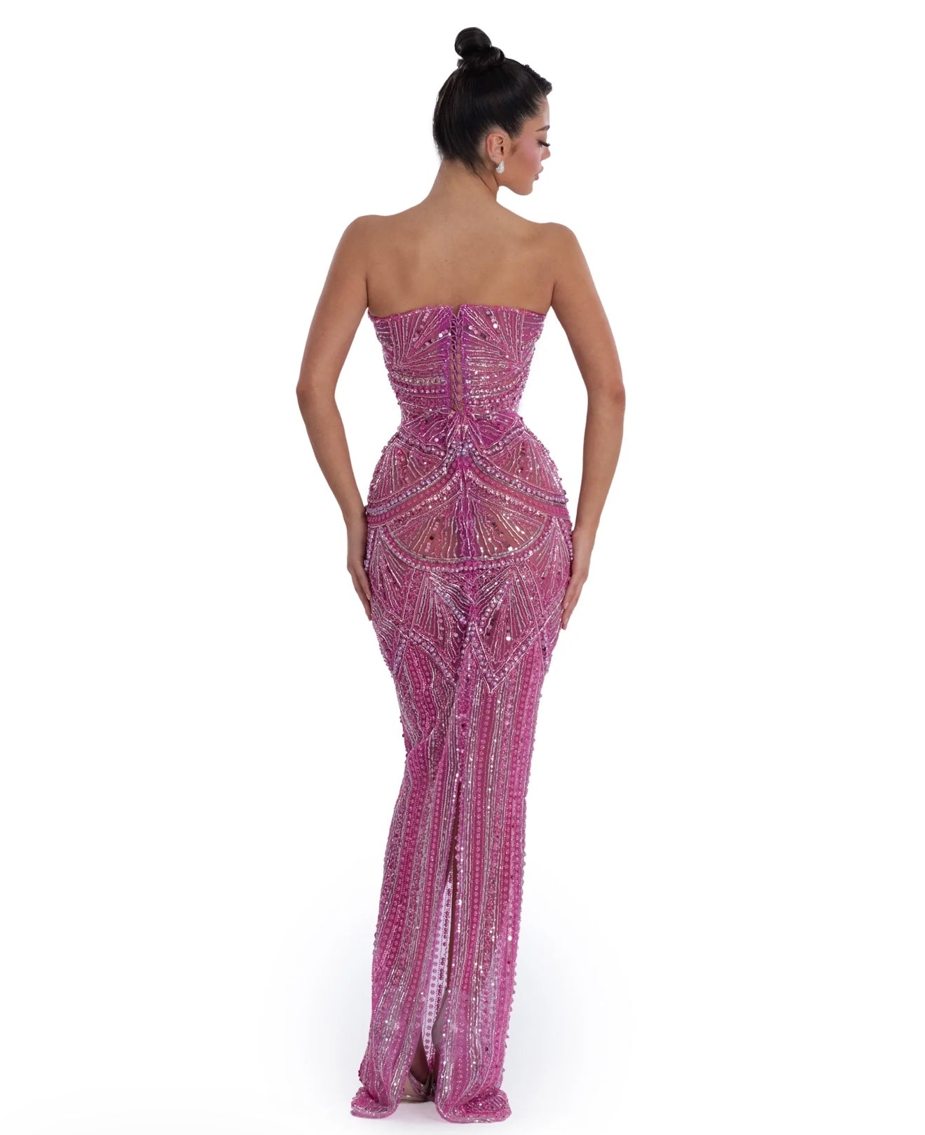 Albina Dyla Blush Majesty Gown