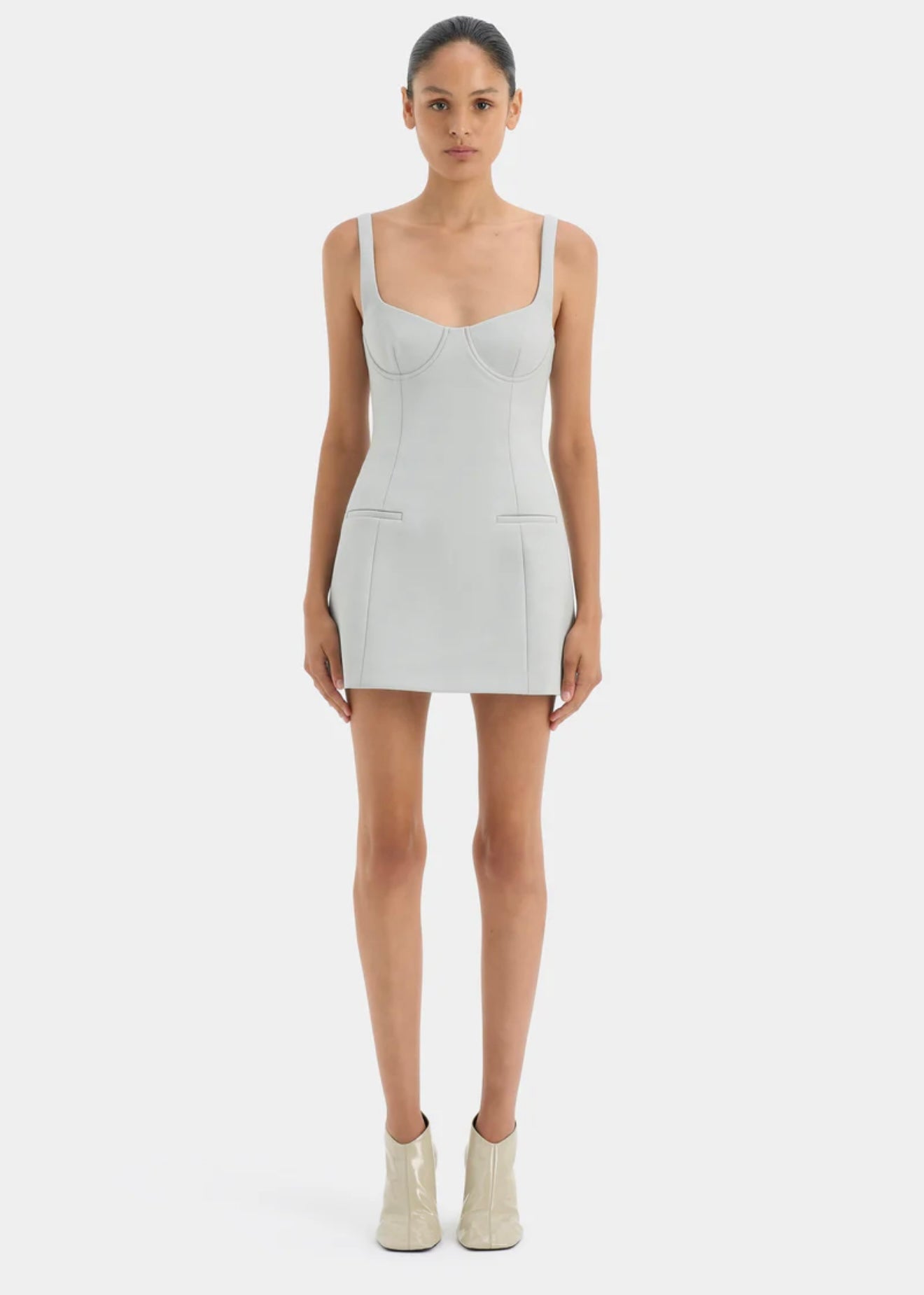 Sir The Label Sandrine Balconette mini dress