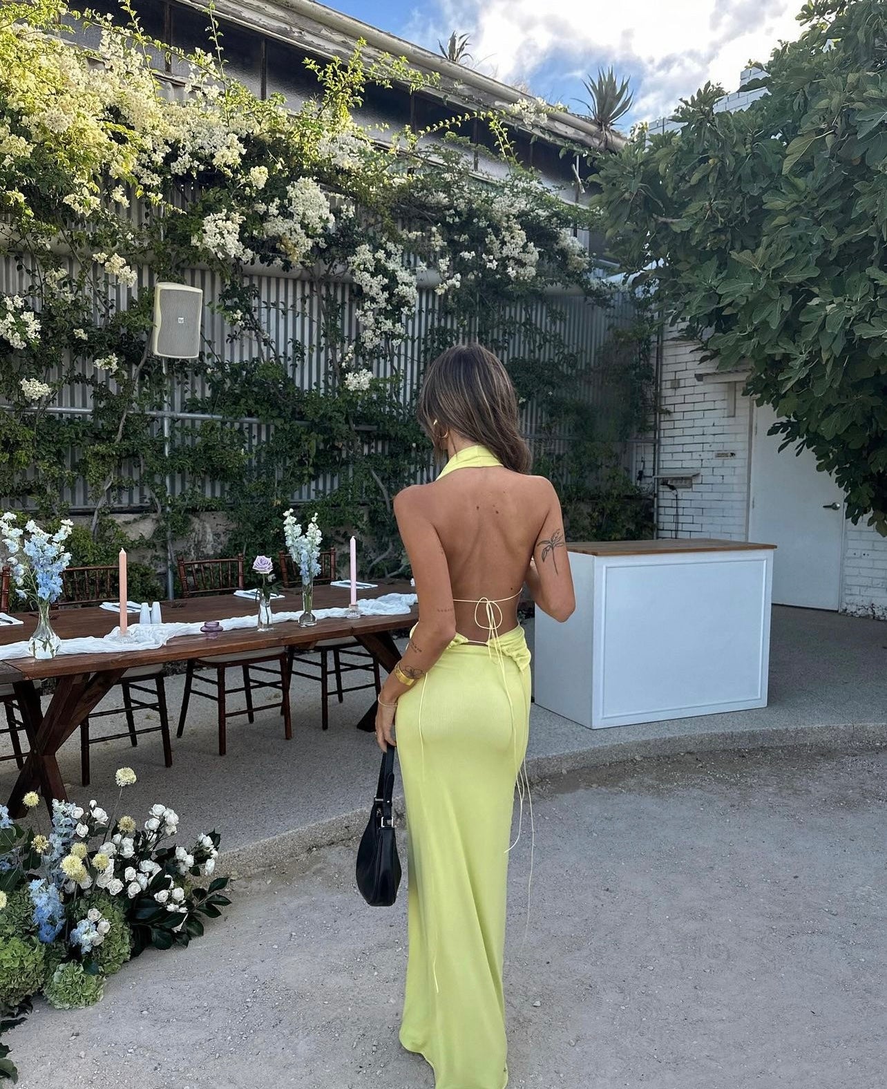 Deconduarte Elin Maxi Dress Lemon