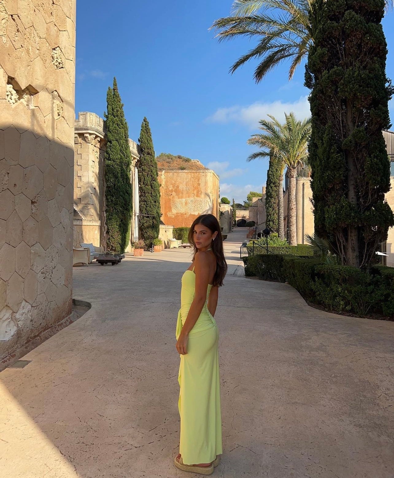 Natalie Rolt Shontae gown citron